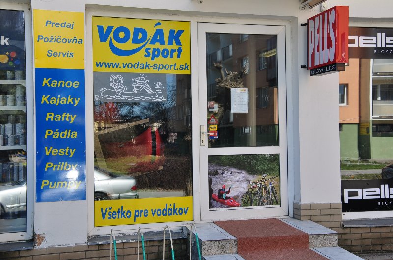 Nová prodejna VODÁK sport v Košicích
