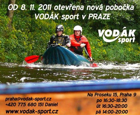 Nov� prodejna VOD�K sport v&nbsp;Praze