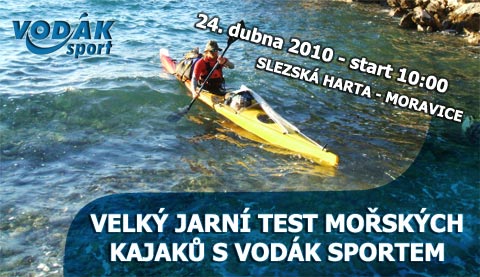 Testovac dny Seakajak 24. 4. 2010 - Slezsk Harta