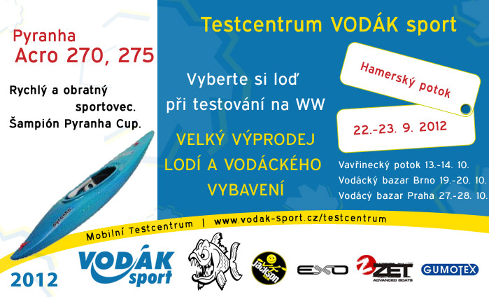 Testcentrum VODK sport - Hamerk 22.-23. 9. 2012