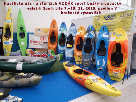 Novinky na běžky i z vodáckého vybavení - Sport Life 2013 - pozvánka