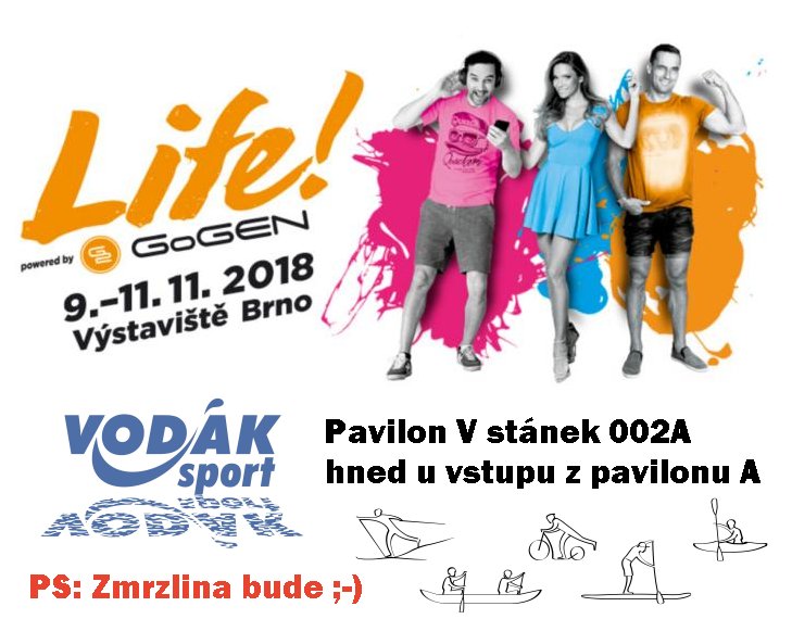 Pozvánka na SportLife 2018 - VODÁK sport